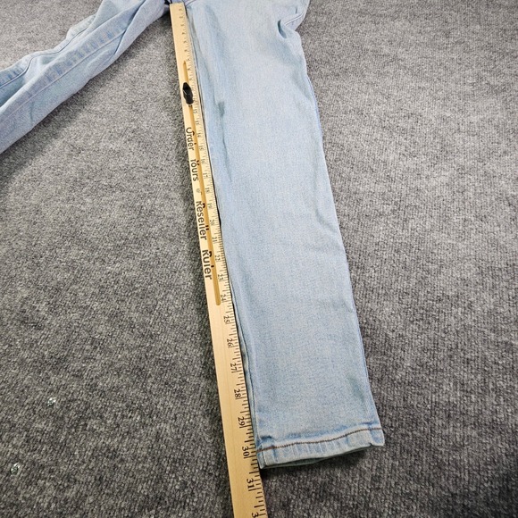 Vtg 90s Levi's Orange Tab 57912 High Rise Slim Taper Mom Jeans Light Wash Size 9 - Picture 9 of 12